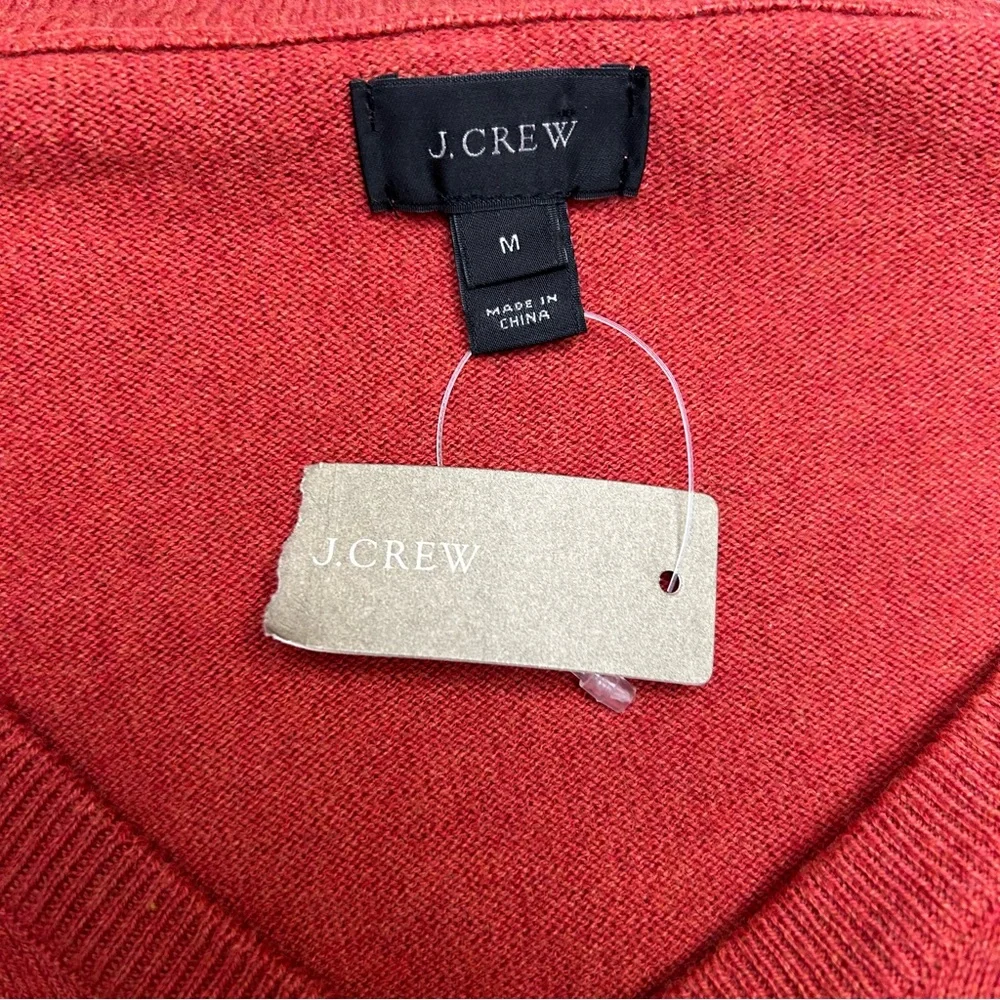NWT J Crew Cashmere Blend V-Neck Sweater